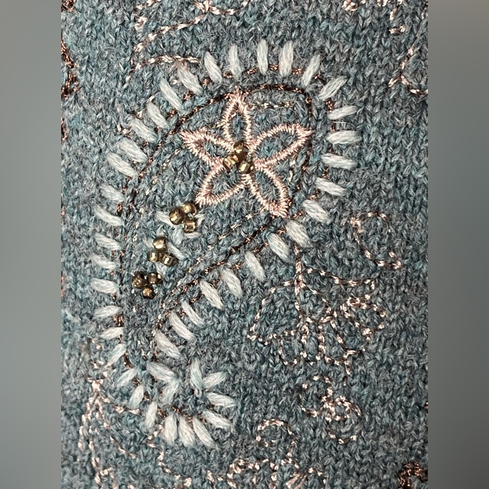 Pendleton Wool Aqua Sweater Jacket And Slacks Coo… - image 5